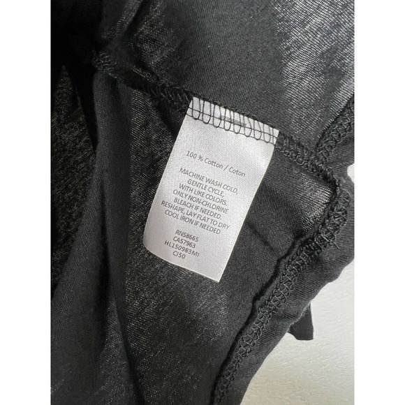 Chelsea28 XS Black Ruched Side Top - Picture 4 of 5